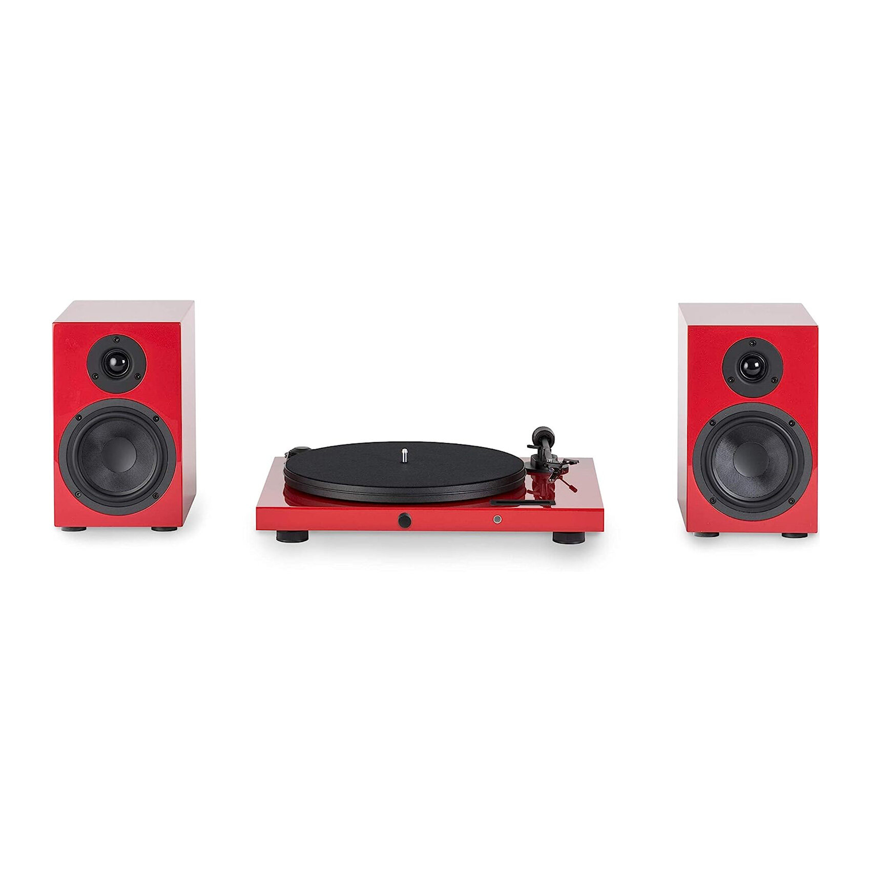  Pro-Ject Juke Box E1 + Speaker Box 5 Red