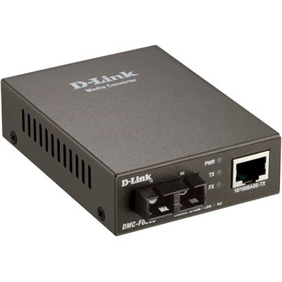 Медиаконвертер D-Link DMC-F02SC/A1A 10BASE-T/100BASE-TX to 100BASE-FX