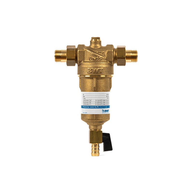 Фильтр механической очистки горячей воды BWT Protector mini H/R, 810507