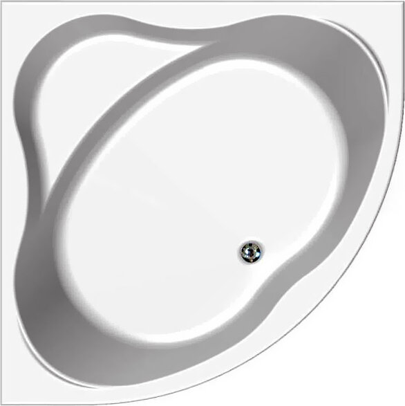 Ванна акриловая Aquanet Palau 140x140 с каркасом