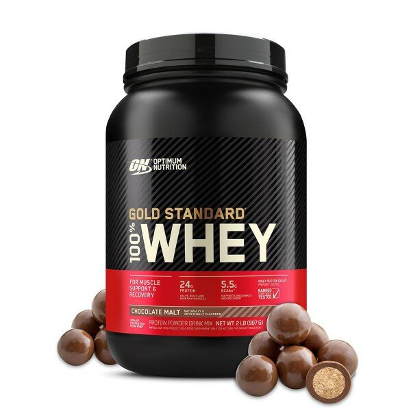 Optimum Nutrition Протеин Optimum Nutrition 100% Whey Gold Standard 907 г шоколадный солод