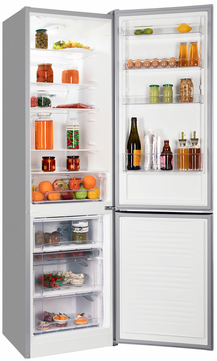 Двухкамерный холодильник NordFrost NRB 154 S - фотография № 1