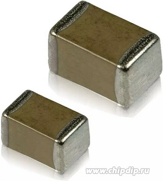 Конденсатор керамический smd 1пФ±0.1пФ NPO 50В 0402, GRM1555C1H1R0BA01D