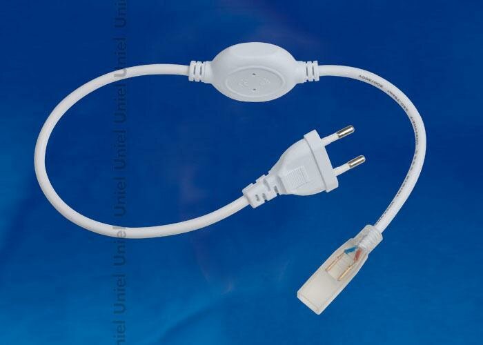 Провод электрический для подключения светодиодных лент 3528, 220V Uniel UCX-SP2/A67-NNN WHITE 1 STICKER (07690) - фото №1
