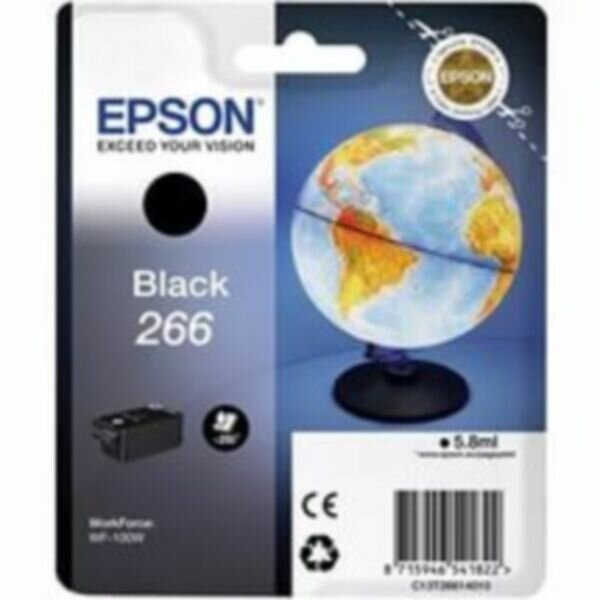 Картридж 266 C13T26614010 для Epson WorkForce WF-100W с черными чернилами