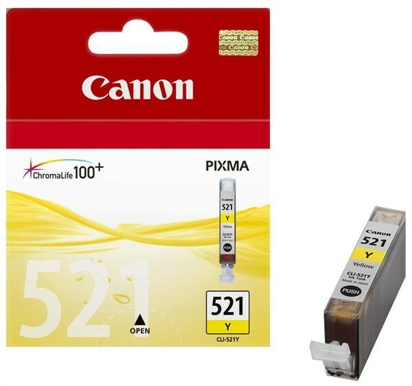Расходный материал Canon Картридж Canon CLI-521 Y ij cart emb 2936B004