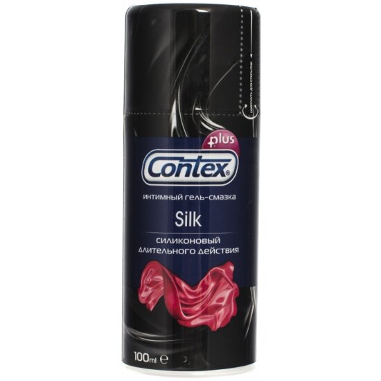 Гель-смазка CONTEX Plus Silk силиконовый 100мл