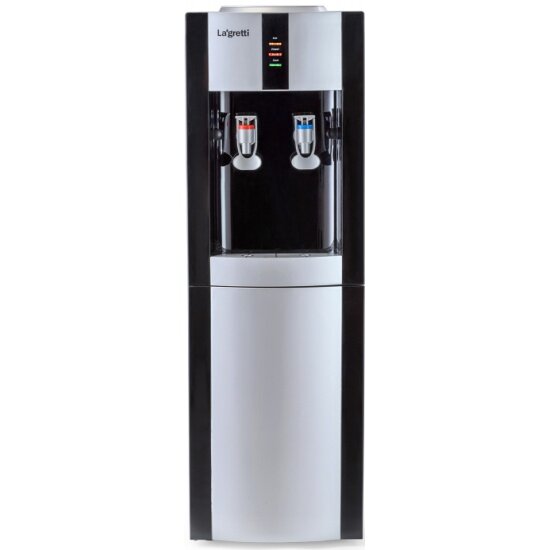 Кулер для воды LAGRETTI H1-LD Milan black/silver