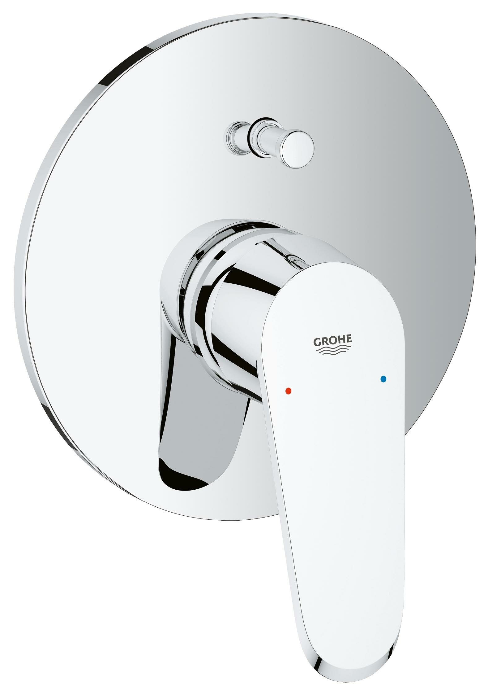 Смеситель для ванны GROHE Eurodisc Cosmopolitan, внешняя часть, хром (19548002)