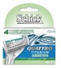 Кассеты Schick (Шик) Quattro Sensitive 4 шт. - изображение