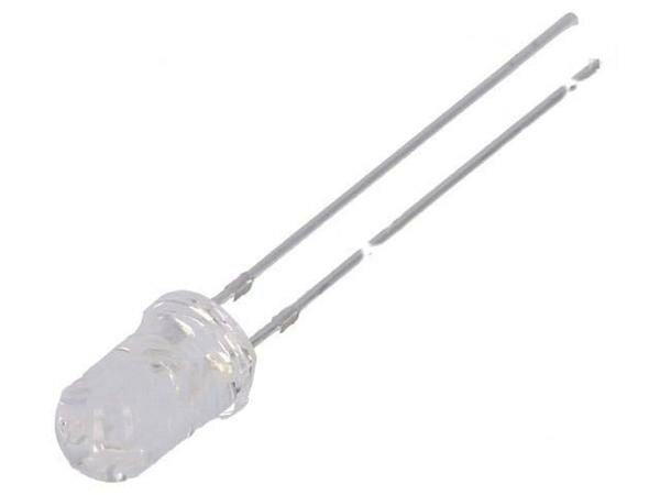 Светодиод OPTOSUPPLY OSV1YL5111A, LED, УФ, 15 град. C, 20 мА, 360-370 нм, THT, 3:3,8ВDC, 1шт