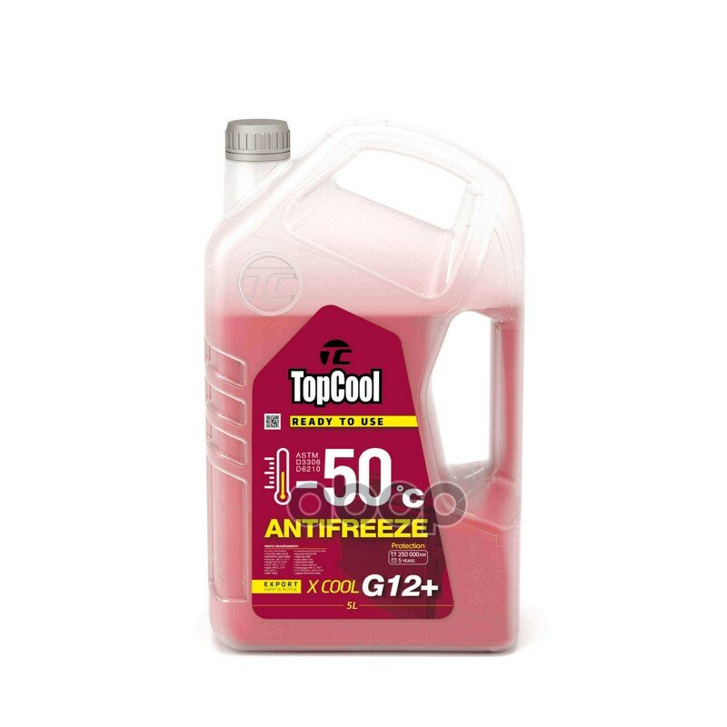 Topcool Antifreeze  Cool -50 C 5. () G12+ TOPCOOL . Z0038