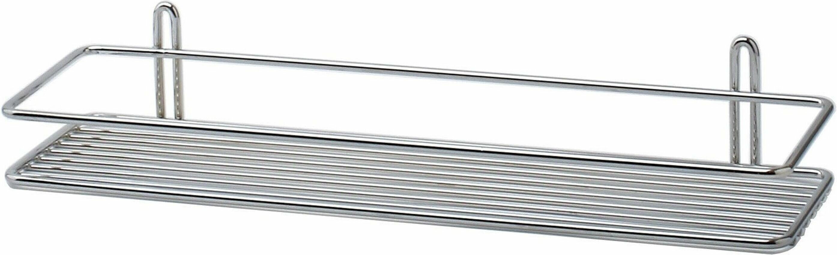 фото Полка для ванных принадлежностей VANSTORE CLASSIC хром 110х400х70 мм