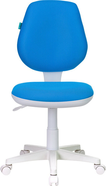 Кресло детское Бюрократ CH-W213/TW-55 голубой TW-55 (пластик белый) CH-W213/TW-55 .