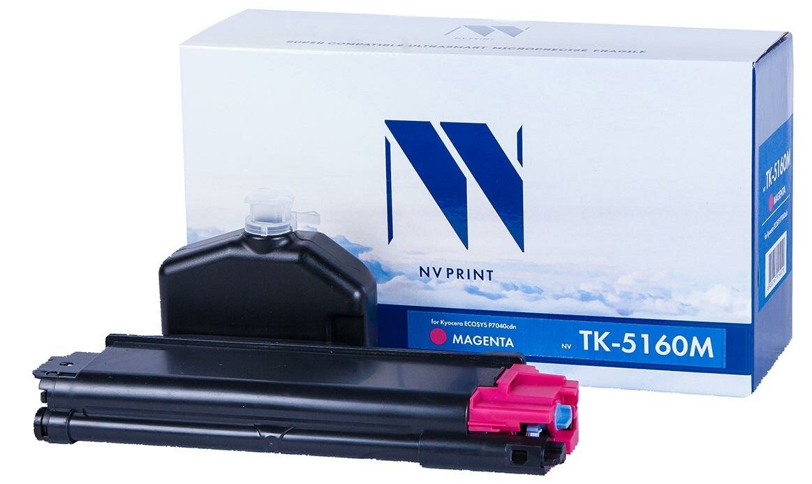 Картридж NV-Print TK-5160M 12000стр Пурпурный