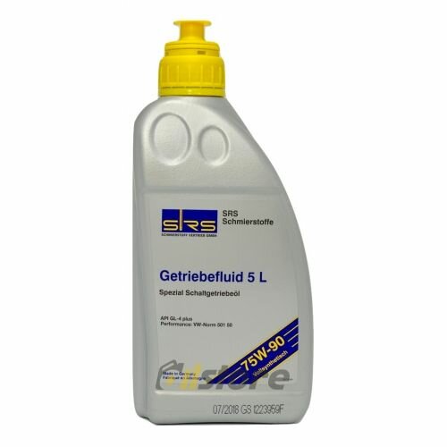 Трансмиссионное масло SRS Getriebefluid 5L 75W-90, 1л