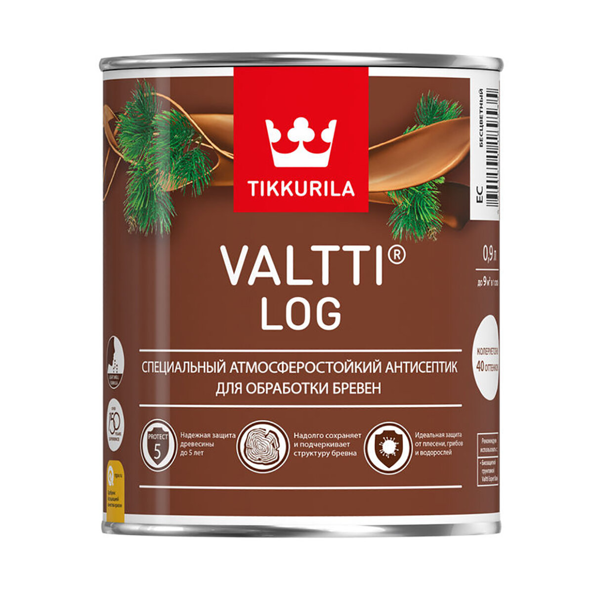 Биоцидная пропитка Tikkurila Valtti Log