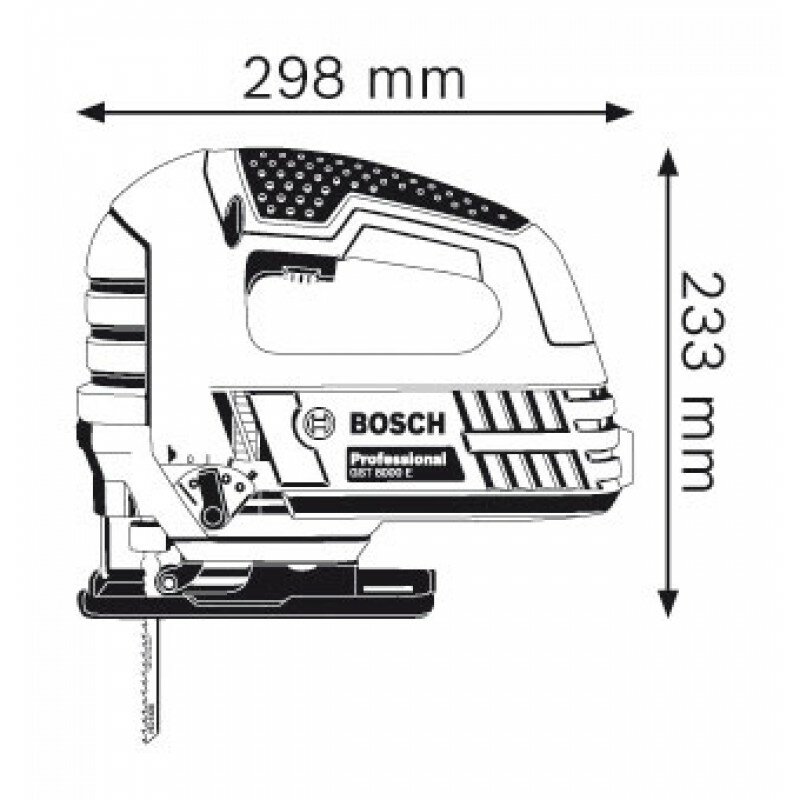 Лобзик Bosch GST 8000 E, 710 Вт (S) - фотография № 5