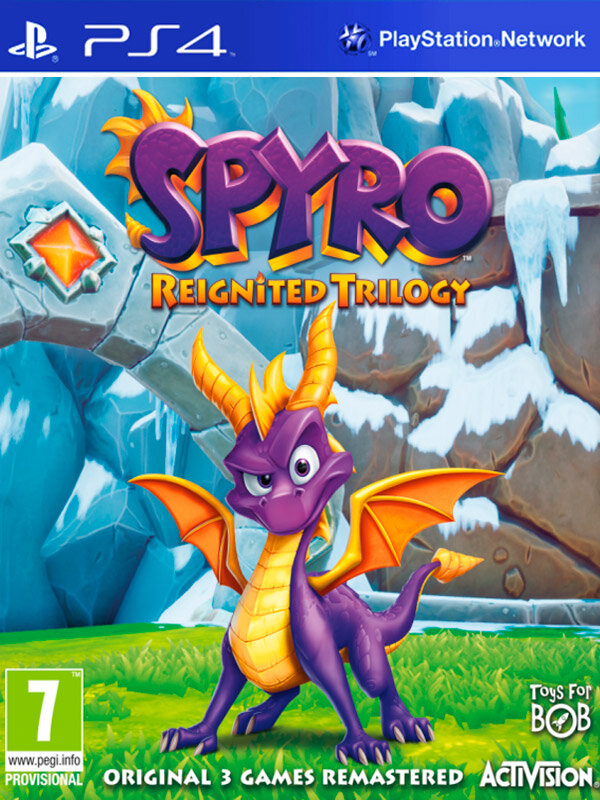 PlayStation Игра Spyro Trilogy Reignited (PS4)