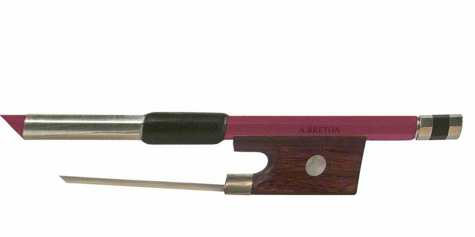 ANTON BRETON AB-110RS Brazilwood Student Violin Bow 1/4 Rose смычок для скрипки, круглая трость