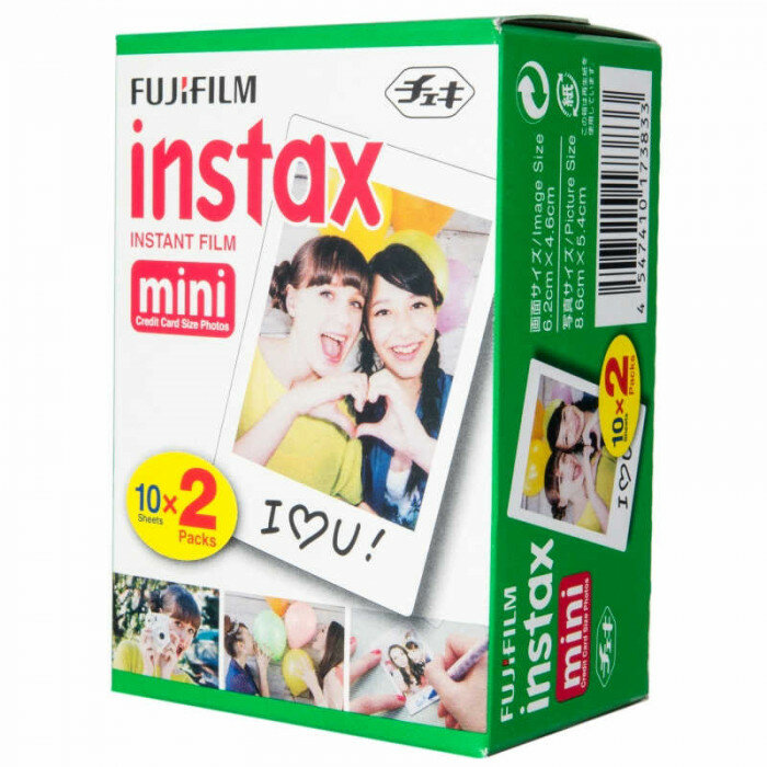 Фотопленка Fujifilm кассета Instax Mini Glossy 10/2Pk