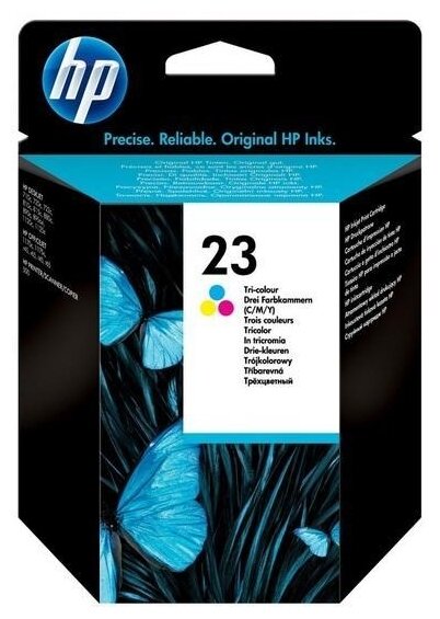 HP Картридж HP 23 C1823D Color цветной C1823G