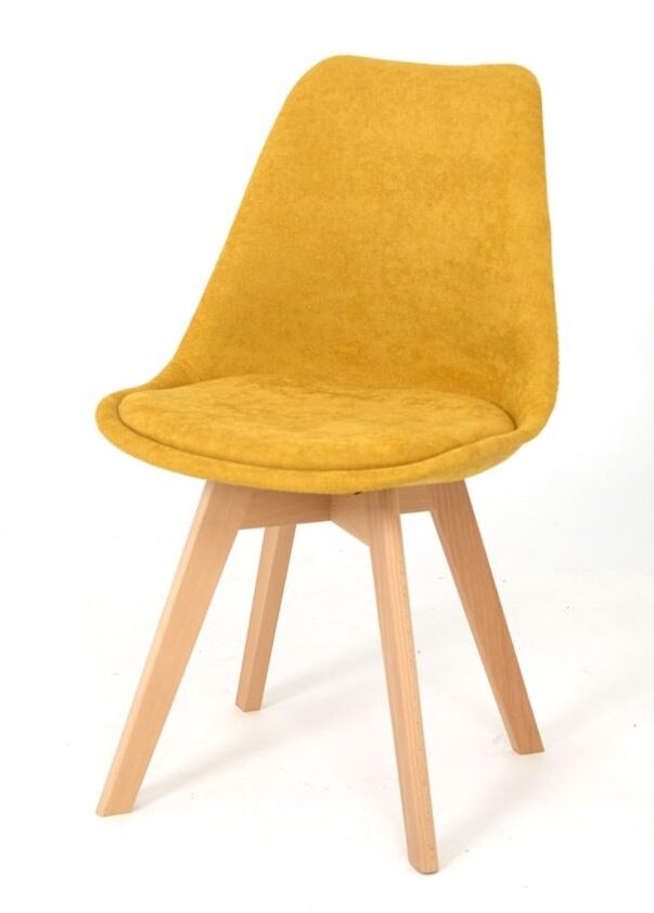 Стул PP-635-1 Milan Soft (G-100) Yellow Red Black