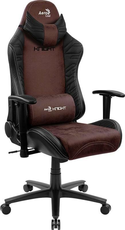 Кресло для геймеров Aerocool KNIGHT Burgundy Red чёрный темно-красный 4710562751222