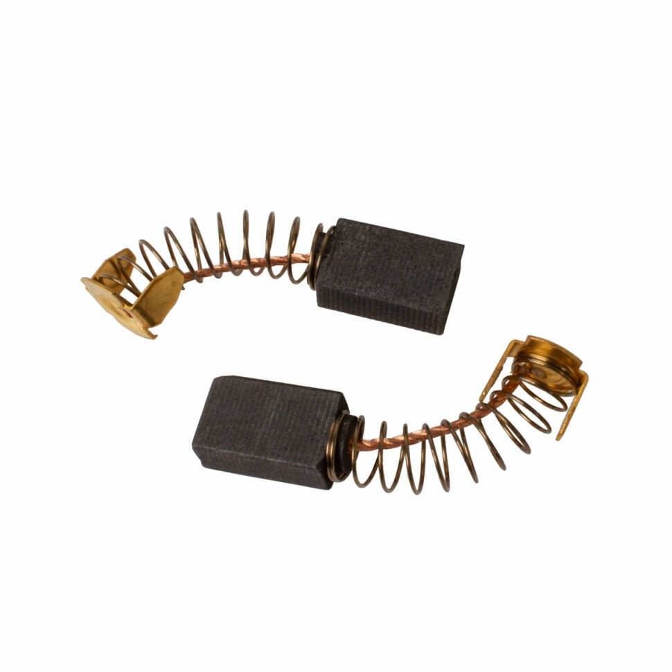 фото Щетки 6x10x15 мм для электроинструмента Makita (пятак-уши, автоотключение), 2 шт., 181030-1