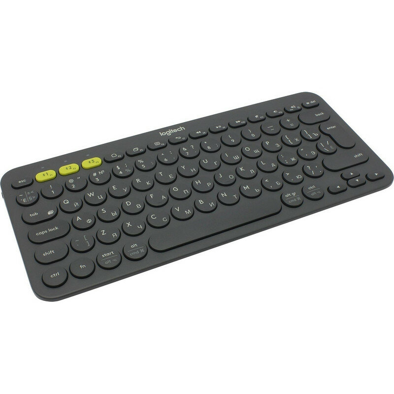 Клавиатура Logitech K380 (920-007584) Wireless Dark Grey, Bluetooth 610920