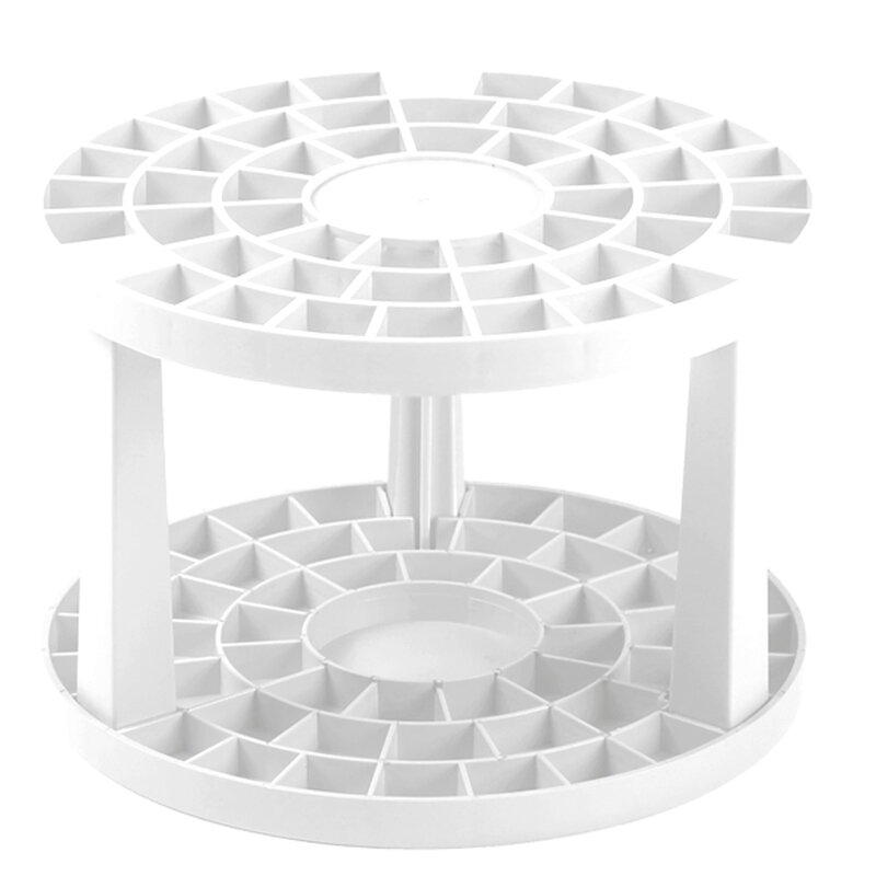 фото 4 шт. Подставка для кистей СТАММ, пластик., белая