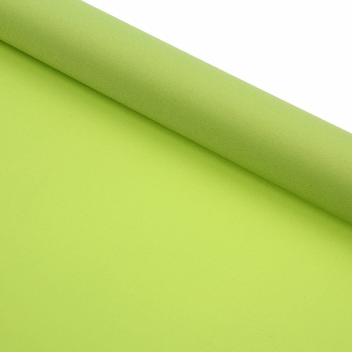 Штора рулонная 90×180 см (с учётом креплений 3,5 см), цвет зелёный - фотография № 4