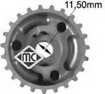 Шестерня, вал распределителя METALCAUCHO 05416 - изображение