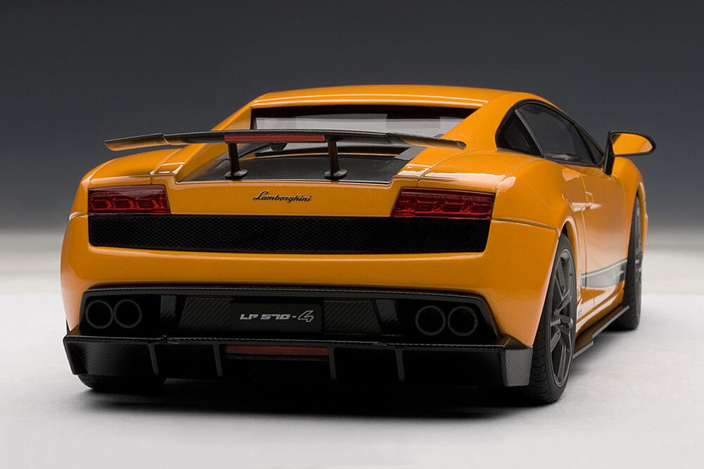 LAMBORGHINI GALLARDO LP570 4 SUPERLEGGERA 2010 ORANGE METALLIC - фотография № 3