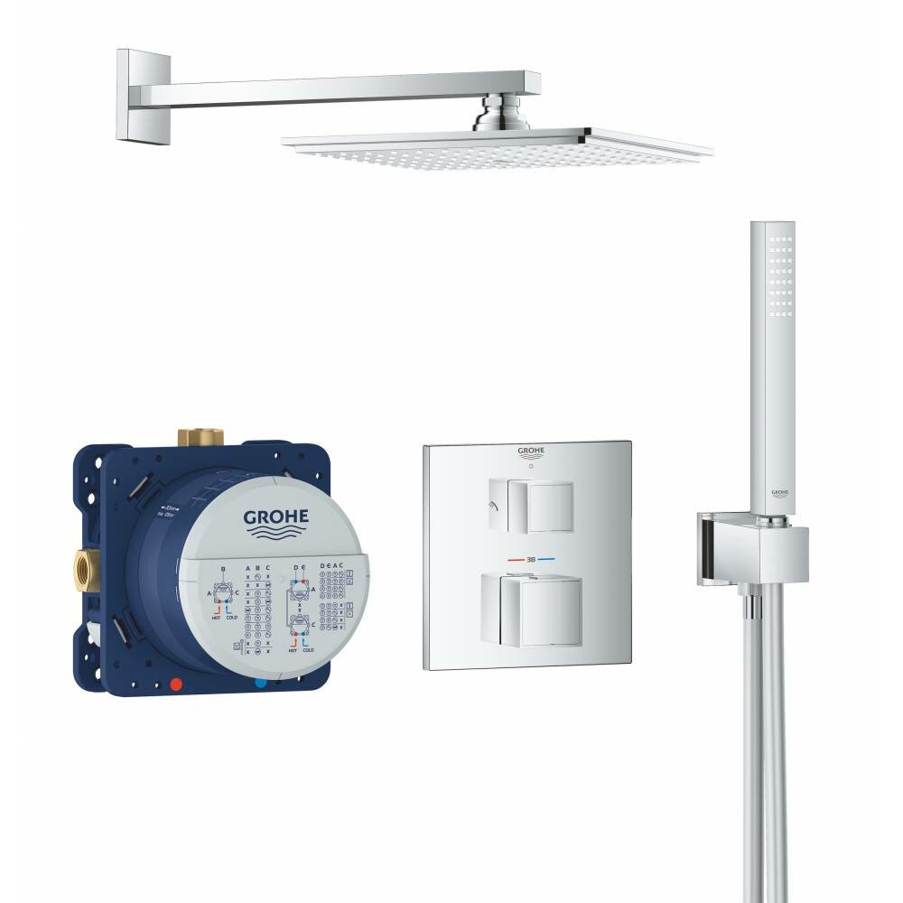 Grohe Душевой комплект Grohe Grohtherm Cube 34741000