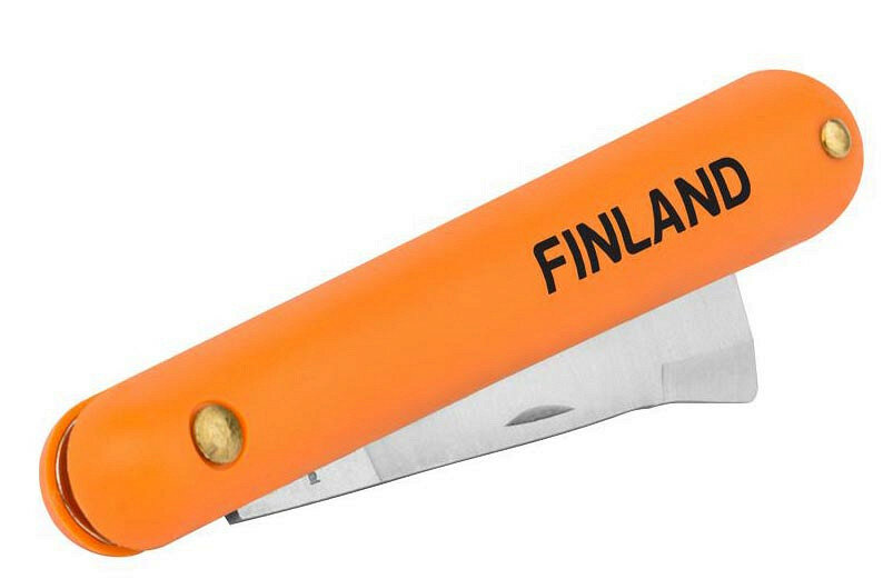Нож прививочный с рямым лезвием Finland 1453 - фотография № 1