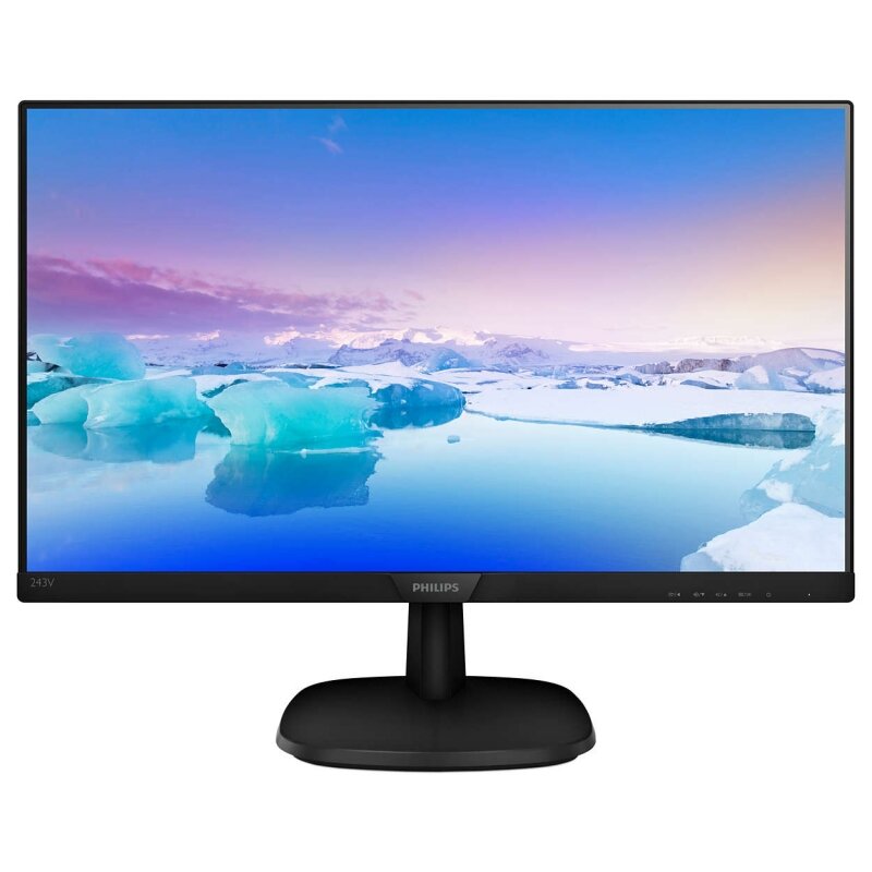 Монитор Philips 24" 243V7QJABF 1920x1080 IPS WLED 76Гц 5ms VGA HDMI DisplayPort