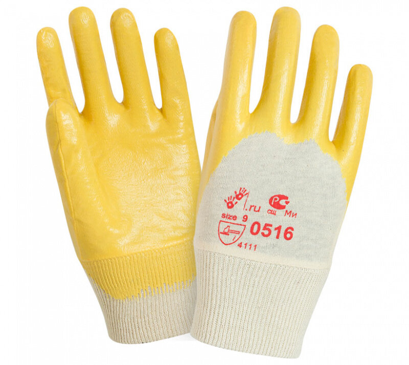Перчатки 2Hands нитриловые с легким покрытием (манжет-резинка) Light