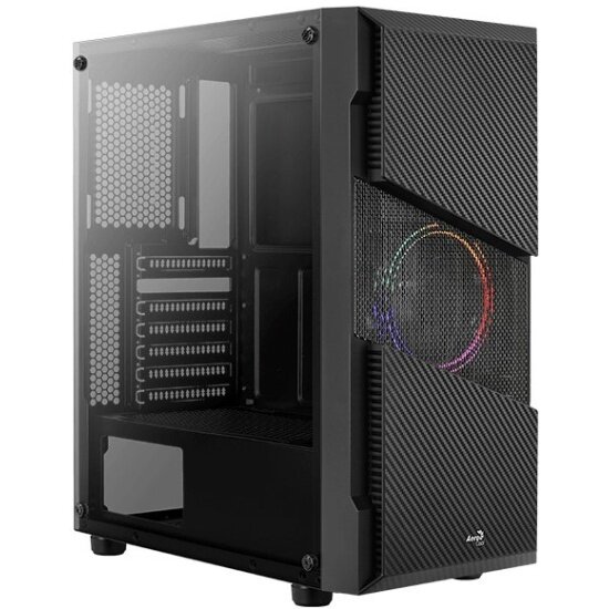 Корпус AEROCOOL Menace Saturn FRGB-G-BK-v1 4710562752618