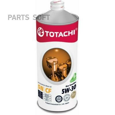 TOTACHI Eco Gasoline 5W30 SN/GF-5 полусинтетика 1л (1/12)