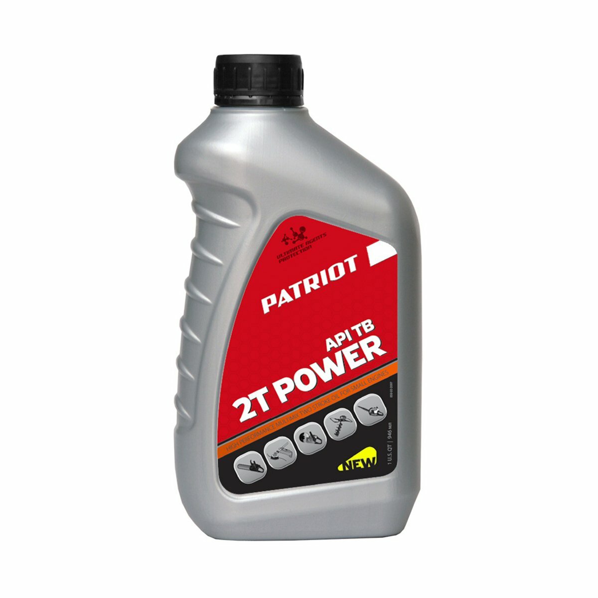 Масло моторное минеральное Patriot Power Active 2T, 0,946 л