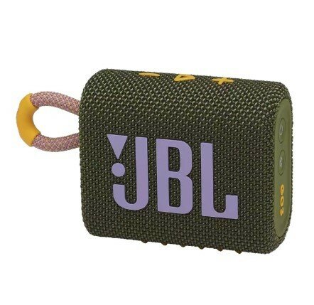 Динамик JBL GO 3 Портативная акустика, зеленый Jblgo3grn .