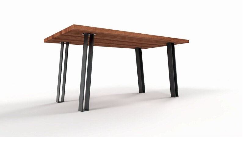 Подстолье/опора из металла для стола в стиле Лофт Модель 29 (4 штуки) - фотография № 1