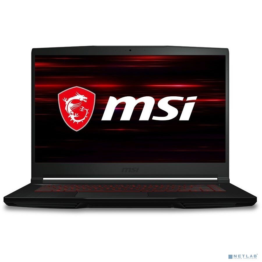 MicroStar Ноутбук MSI Thin GF63 10SC-634XRU 9S7-16R512-634 Black 15.6" FHD i7-10750H/16Gb/512Gb SSD/RTX1650 4Gb/DOS