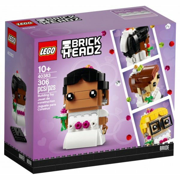 Конструктор Lego BrickHeadz 40383 Сувенирный набор LEGO BrickHeadz 40383 Сувенирный набор Невеста