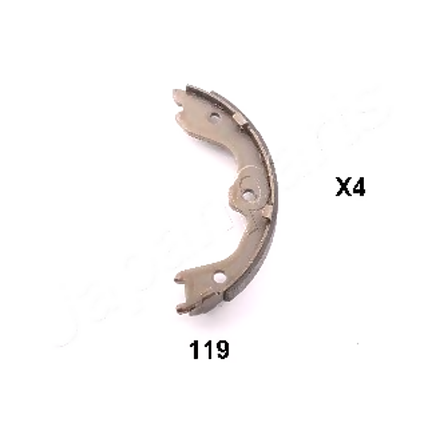 JAPANPARTS GF-119AF (440608J00K / D4060JN00A / D40F0AR025) колодки барабанные стояночного тормоза