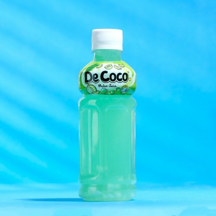 Напиток De CoCo негазированный с кусочками кокосового желе и дыни, 280 мл - фотография № 4