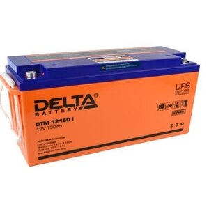 Аккумулятор тяговый Delta DTM 12150 i (12В 150 Ач) AGM