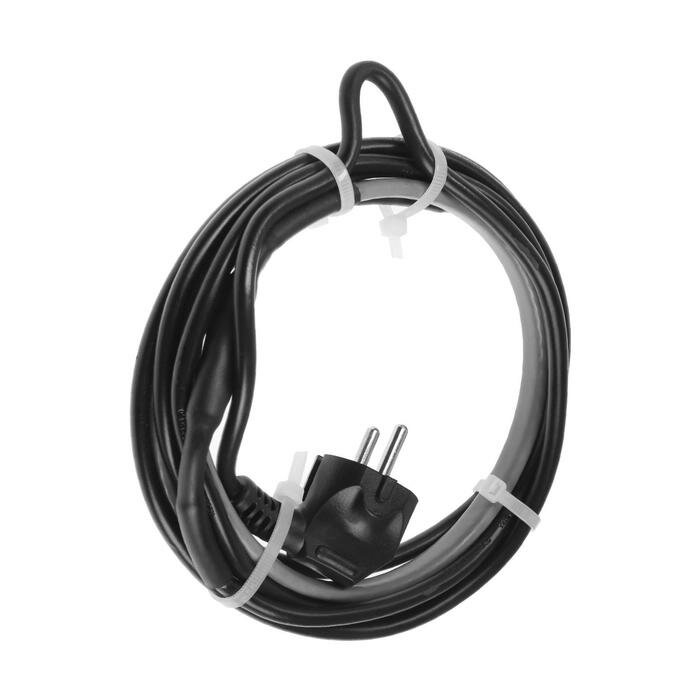 Саморегулирующийся греющий кабель SRL 16-2CR, 16 Вт/м, комплект, на трубу 1 м - фотография № 1