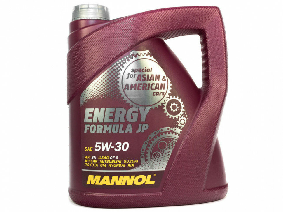 MANNOL Energy Formula JP SAE 5W-30 (4л.) Синт.моторное маслоAPI SN; ILSAC GF-5; GM dexos1